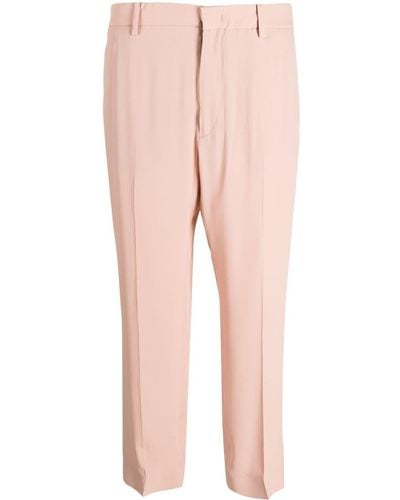 N°21 Tailored-cut Straight-leg Pants - Pink