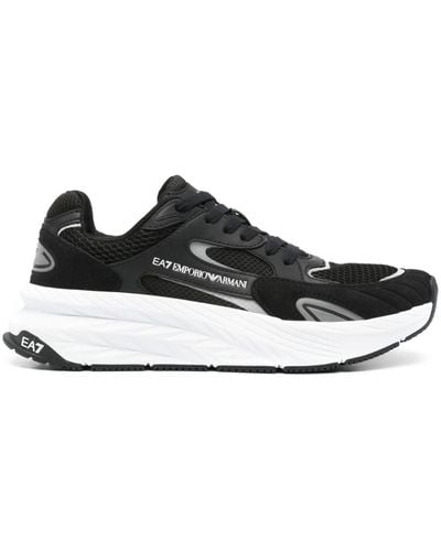 EA7 Crusher Distance Sonic Mix Trainers - Black