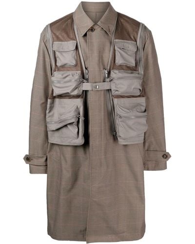 Undercover Coats Brown - Grey