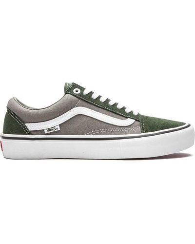 Vans Old Skool Pro "forest/grey/white" Trainers - Green