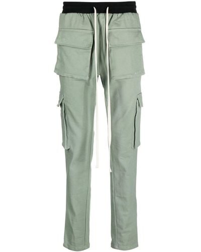 MOUTY Pantalones de chándal con bolsillos cargo - Verde
