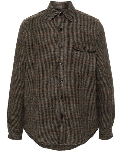 Polo Ralph Lauren Chemise en laine à carreaux - Gris