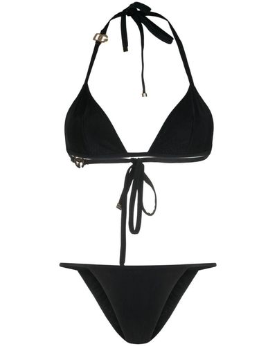 Dolce & Gabbana Bikini triangle a logo - Noir