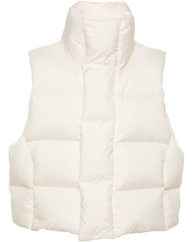 Entire studios Mml Quilted Gilet - Natural