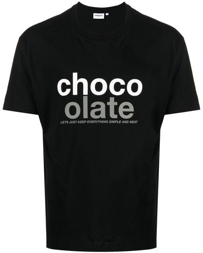 Chocoolate Camiseta con motivo gráfico - Negro