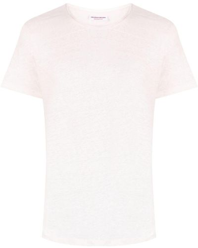 Orlebar Brown Camiseta de manga corta - Blanco