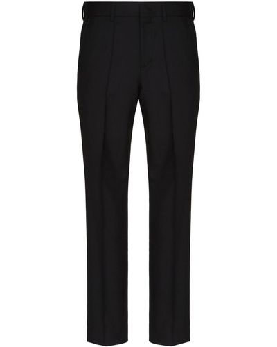 Valentino Garavani Straight-leg Tailored Trousers - Black