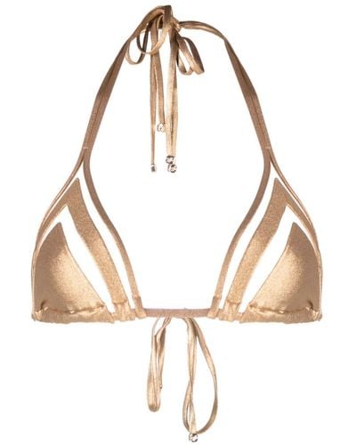 Agent Provocateur Metallic Bikinitop