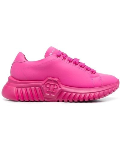 Philipp Plein Low-top Sneakers - Roze