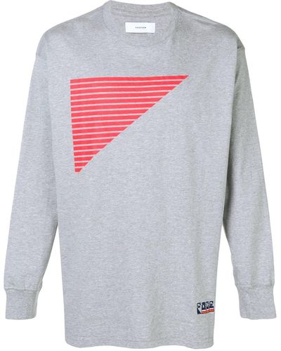 Facetasm Sweater Met Colourblocking - Grijs