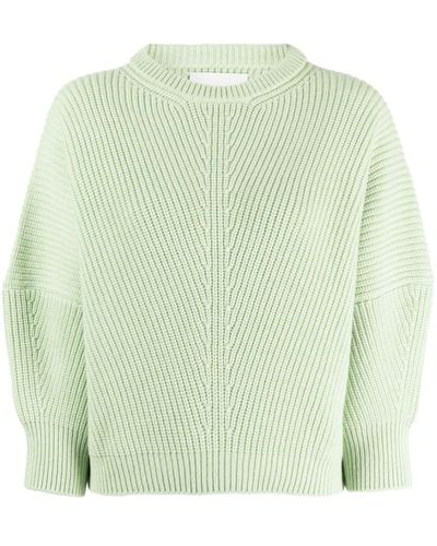 Sa Su Phi Ribbed-knit Cashmere Sweater - Green