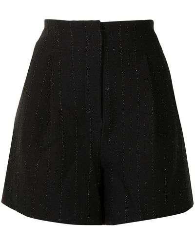 Armani Exchange High Waist Shorts - Zwart
