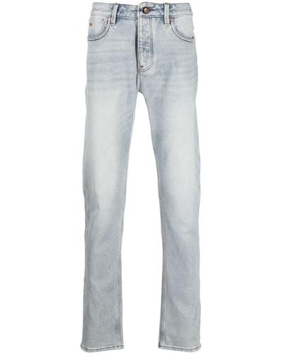 Emporio Armani Slim Fit Denim Cotton Jeans - Blue