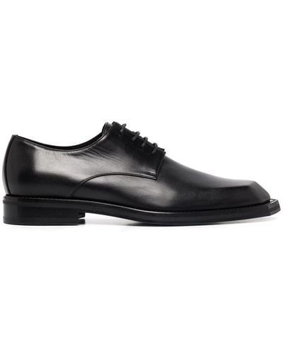 Martine Rose Geometric-toe Derby Shoes - Black