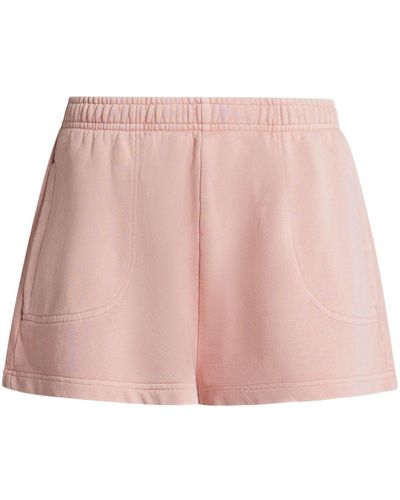 Lacoste Katoenen Shorts - Roze
