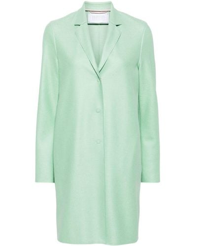 Harris Wharf London Manteau Cocoon - Vert