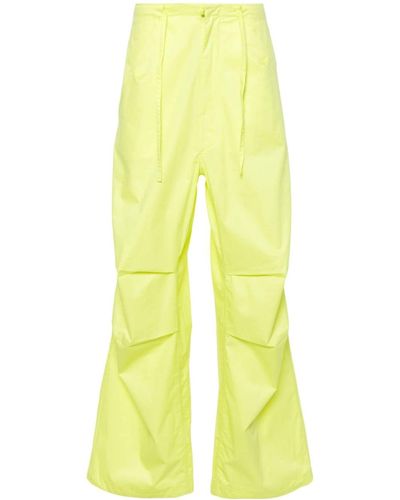 DARKPARK Daisy High-waisted Pants - Yellow