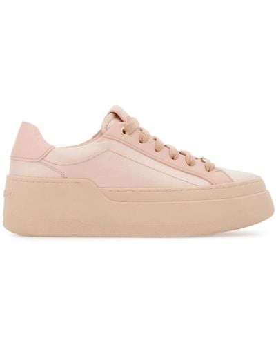 Ferragamo Vara-chain Low-top Sneakers - Pink