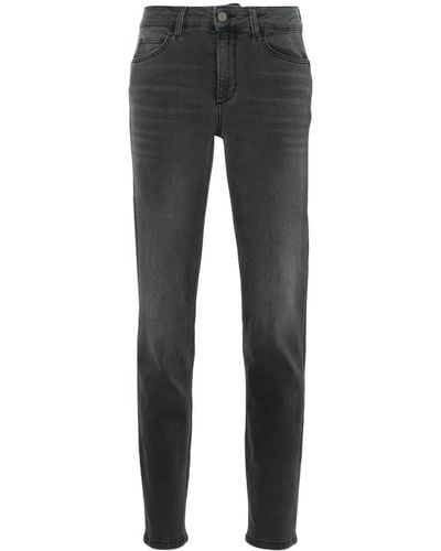 Liu Jo High-waist Skinny Jeans - Gray