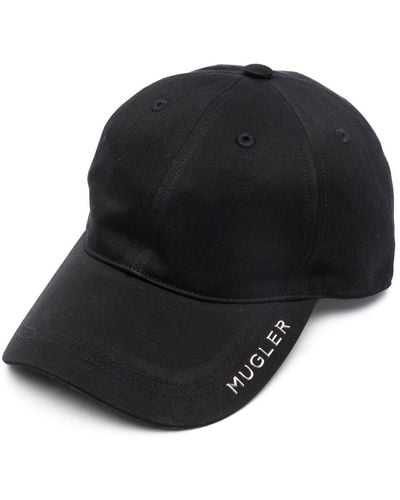 Mugler Logo Baseball Hat - Black