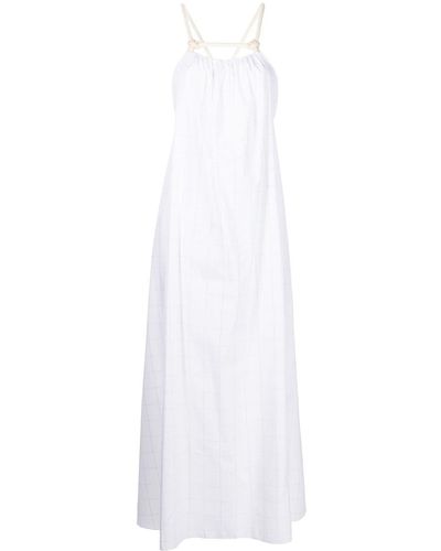 Rosetta Getty ノット ドレス - ホワイト