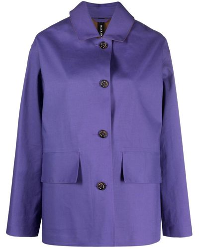 Mackintosh Zinnia Waterproof Jacket - Purple