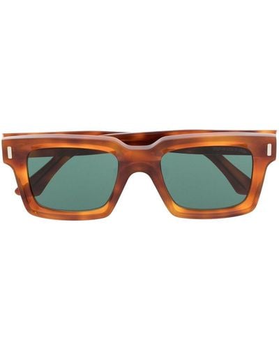 Cutler and Gross 1386 Square Frame Sunglasses - Blue