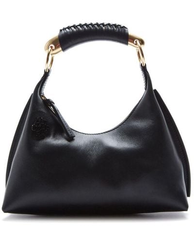 Altuzarra Small Athena Leather Shoulder Bag - Black