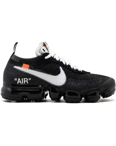 NIKE X OFF-WHITE The 10 Air Vapormax Flyknit Sneakers - Black