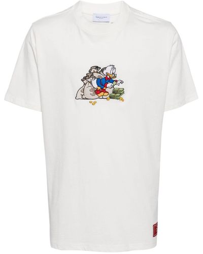 FAMILY FIRST Scrooge プリント Tシャツ - ホワイト