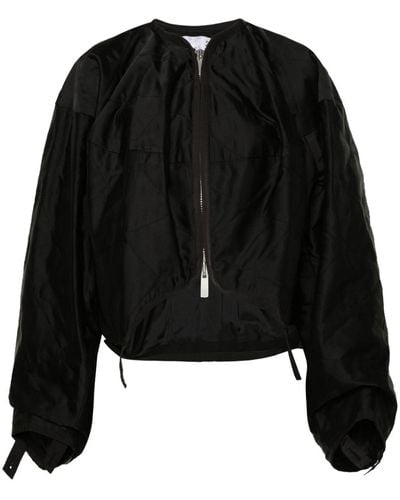 Sacai Quilted Bomber Jacket - Black
