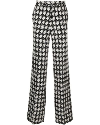 Amiri Klassische Hose aus Tweed - Weiß