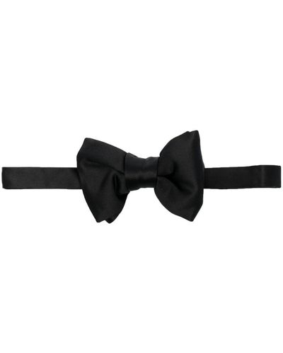 Tom Ford Satin Bow Tie Accessories - Black