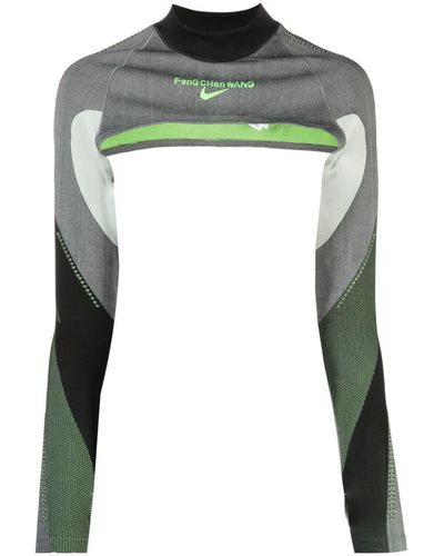 Nike Feng Chen Wang Cropped-Top - Grün