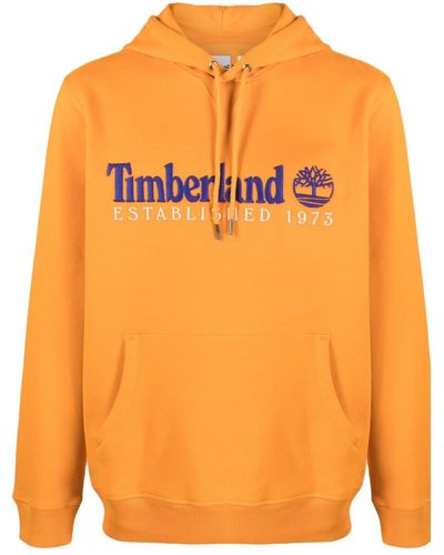 Timberland 50th Anniversary Drawstring Hoodie - Orange