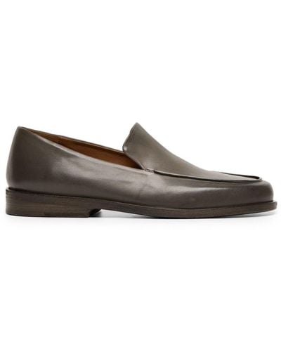 Marsèll Mocasso Leather Loafers - Grey