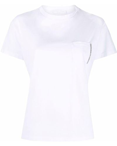 Fabiana Filippi T-shirt in cotone - Bianco