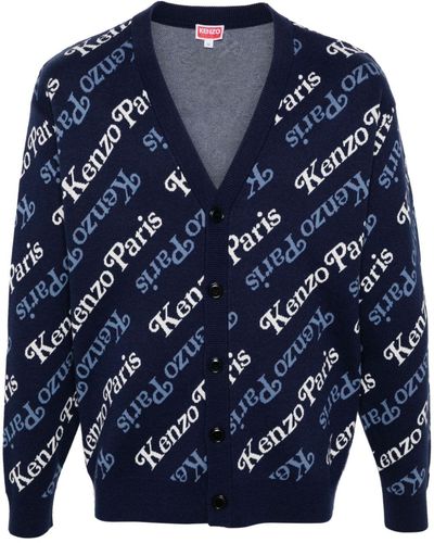 KENZO X Verdy Vest Met Jacquard - Blauw