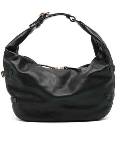 Officine Creative Julie Leather Shoulder Bag - Black
