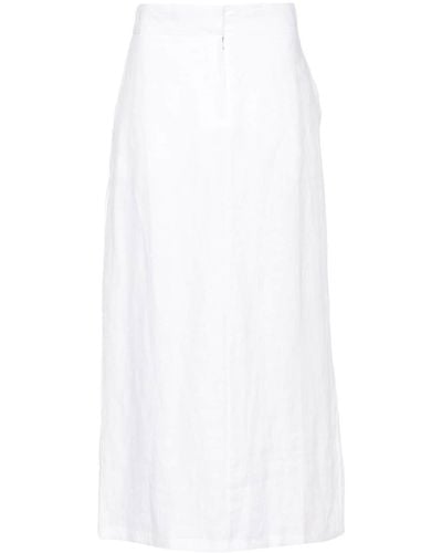 Faithfull The Brand Nelli Linen Skirt - White