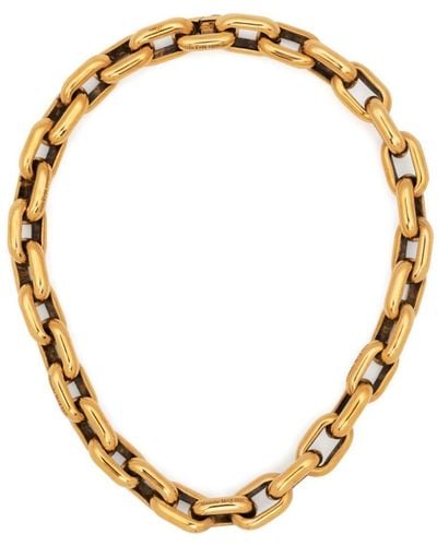 Alexander McQueen Collar de cadena - Metálico