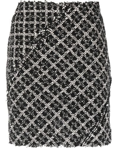 Rodebjer Knitted Texture Skirt - Black