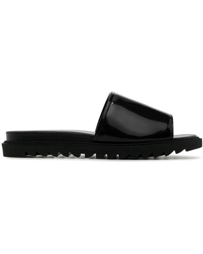 Onitsuka Tiger Slider-s Open Toe Sandals - Black