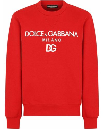 Dolce & Gabbana ロゴ スウェットシャツ - レッド