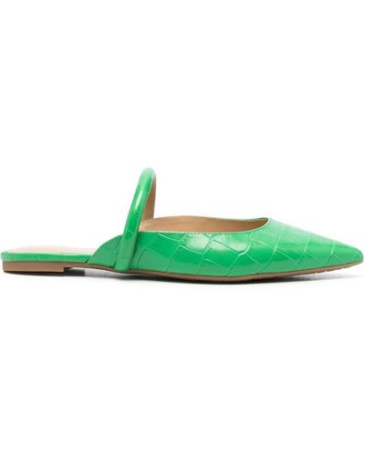michael kors green shoes