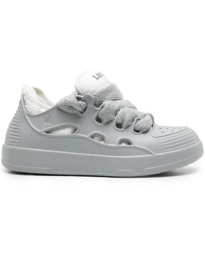 Lanvin Curb Interchangeable-liners Sneakers - Gray