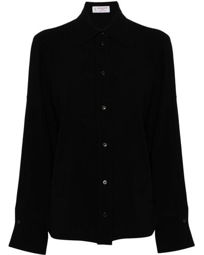 Alberto Biani Camisa de manga larga - Negro