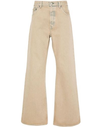 Acne Studios Washed Loose-fit Jeans - Natural