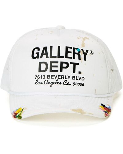 GALLERY DEPT. Workshop ロゴ キャップ - ホワイト