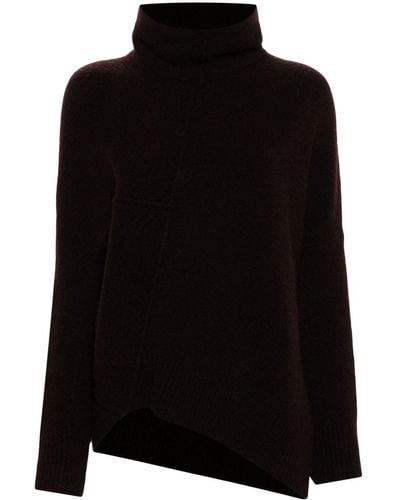AllSaints Lock Asymmetric Sweater - Black